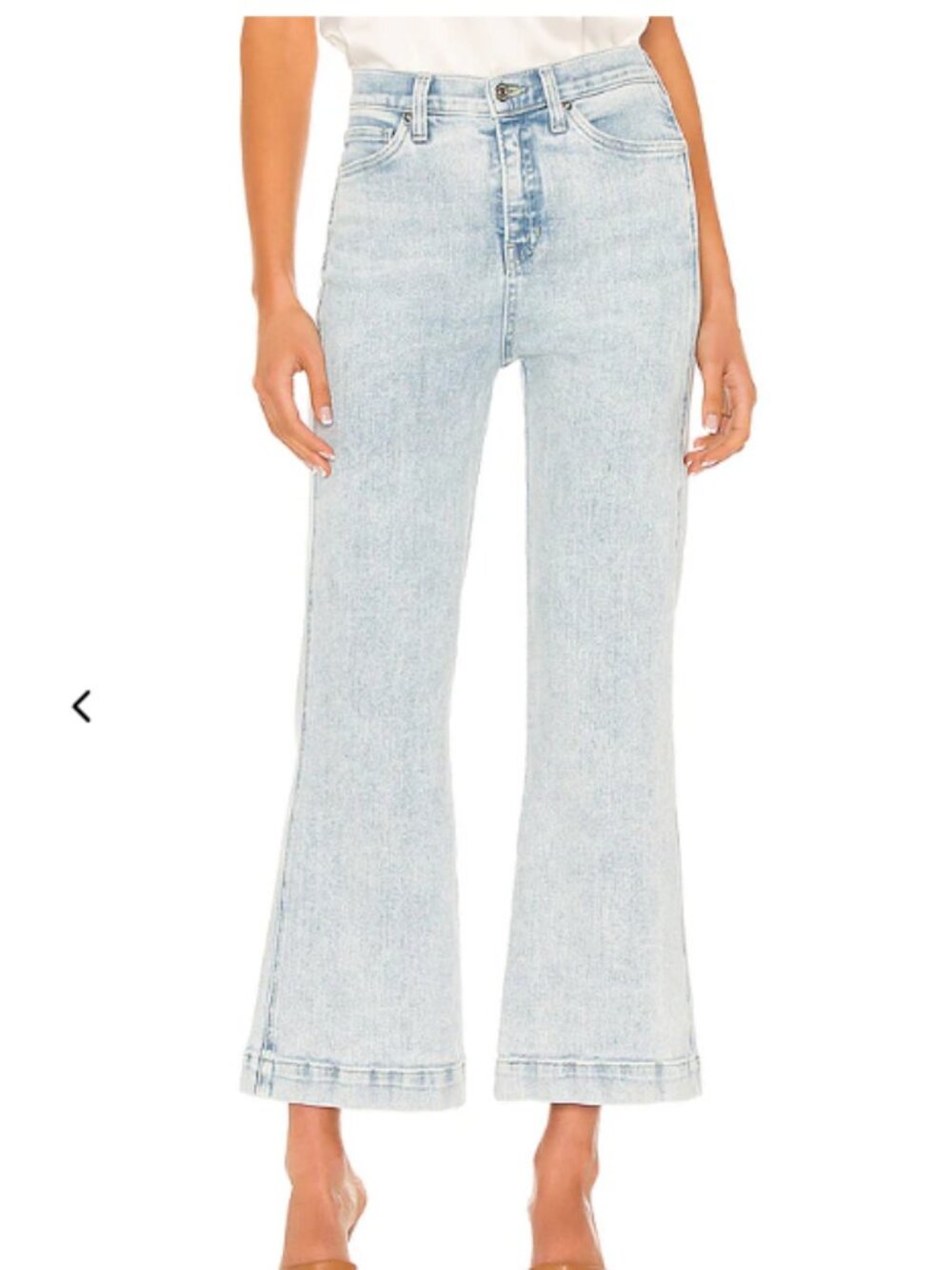 Veronica Beard Carson Ankle Flare High Rise Jeans‎ in Everet 25 / 0